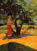Paul Gauguin Picking Lemons oil painting reproduction
